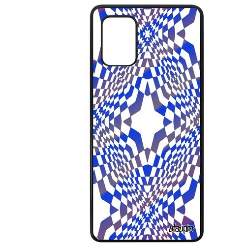 фото Стильный чехол на телефон // samsung galaxy a71 // "иллюзия звезда" стиль волна, utaupia, голубой