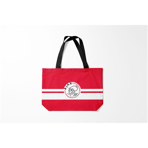 фото Сумка-шоппер / 46х35 см / футбол / разные футбольные принты ajax amsterdam burnettie