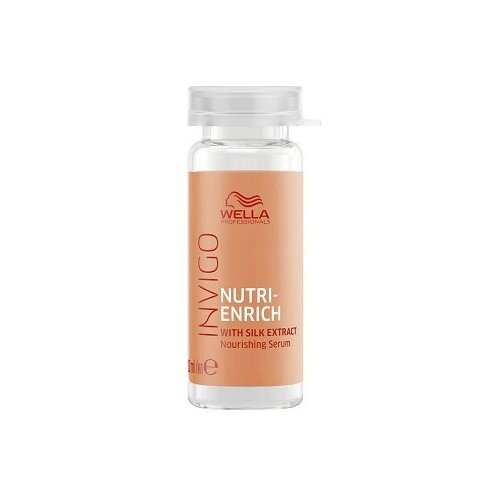 Wella Professionals Invigo Nutri-Enrich Nourishing Serum - Питательная сыворотка-уход для сухих волос 8 х 10 мл