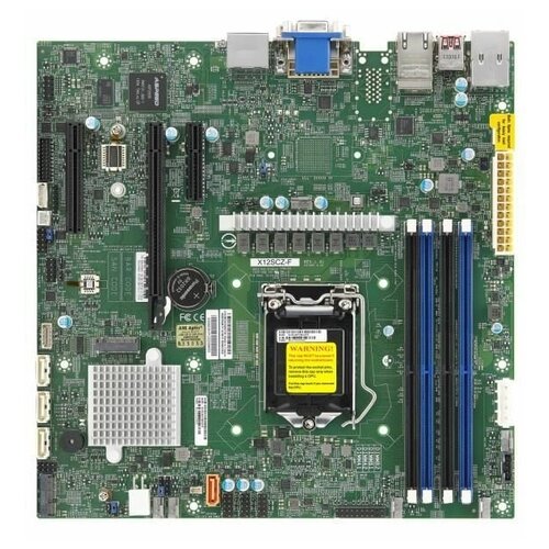 Материнская плата Supermicro X12SCZ-QF-B OEM материнская плата supermicro x12scz f b oem