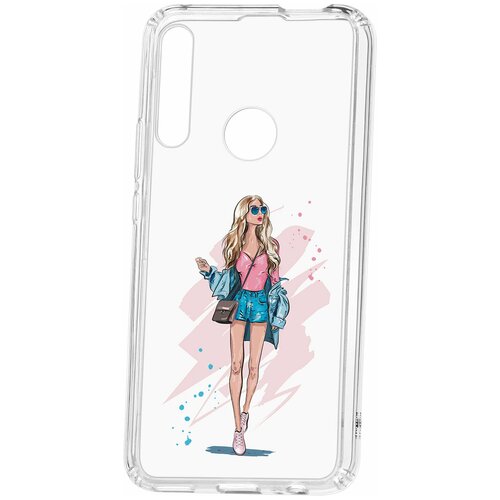 фото Чехол на huawei p smart z / y9 prime 2019 / honor 9x kruche print fashion girl / чехол для huawei / чехол с рисунком / чехол с принтом / чехол для хонор / чехол для хуавей / бампер на хуавей / чехол накладка для хонор / противоударная накладка для honor huawei / защита для honor / защита на huawei / cиликоновый чехол для huawei honor / пластиковый чехол на huawei / защитный чехол для honor / чехольчик / защита телефона / ударопрочный чехол кruче