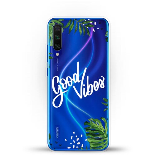 фото Силиконовый чехол good vibes на xiaomi mi a3 andy & paul