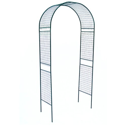 Арка садовая разборная Сетка широкая 2,5х0,5х1,2 м