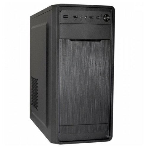 Корпус Miditower ExeGate XP-332 Black, Atx, (xp600, Black,120mm), 2*USB, Audio Ex283074rus .