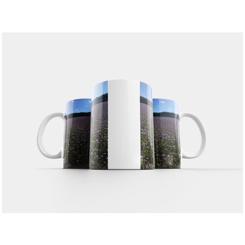 фото Кружка "снег, зимний пейзаж, снежно" 320 мл lotsprints