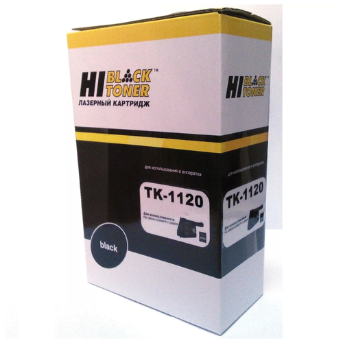 Картридж Hi-Black HB-TK-1120, 3000 стр, черный тонер картридж print rite tfkad6bprj tk 1120 черный 3000стр для kyocera fs 1025mfp 1060 1060dn 1125 1125mfp