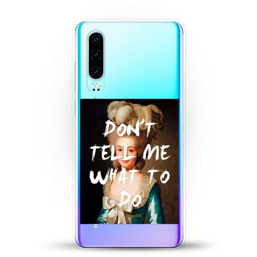 фото Силиконовый чехол не указывай на huawei p30 andy & paul