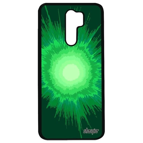 фото Защитный чехол для мобильного // xiaomi redmi 9 // "большой взрыв" пространство вселенная, utaupia, зеленый