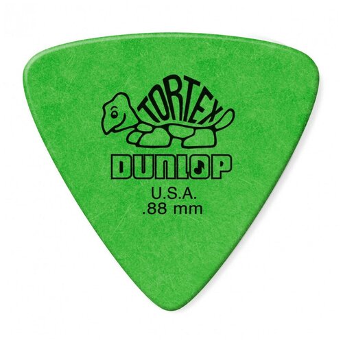 Медиаторы, толщина 0.88 мм, 6 шт. Dunlop Tortex Triangle 431P088 6Pack медиаторы dunlop 431p 88 tortex triangle 0 88 мм набор из 6 шт