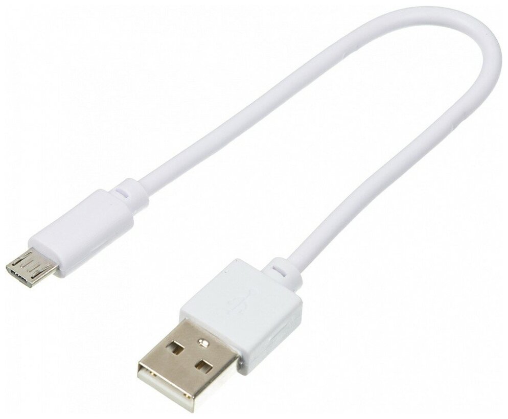 фото Кабель Digma USB A(m) micro USB B (m) 0.15 м, белый