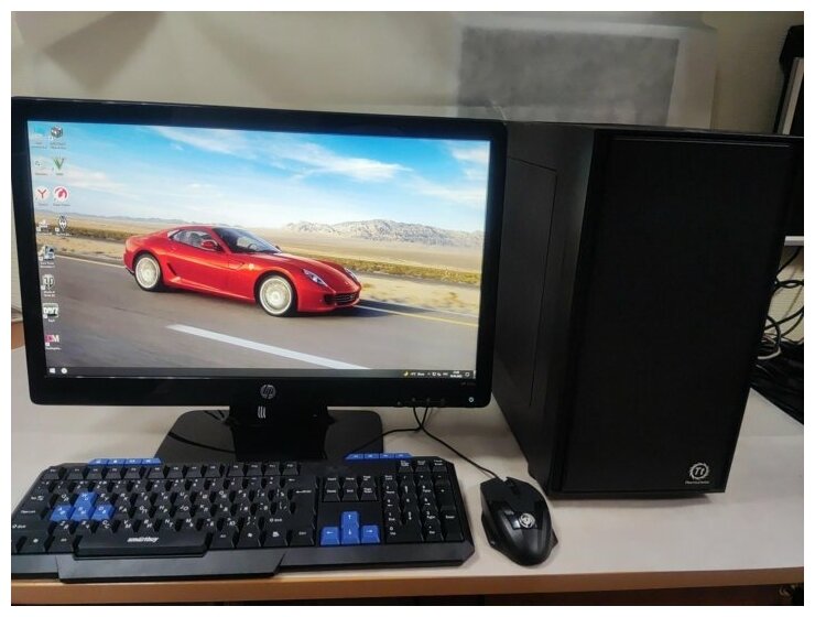 Компьютер для игр и учебы - i3/GТХ-460/8GB/SSD-128/HDD-240/Монитор-21'