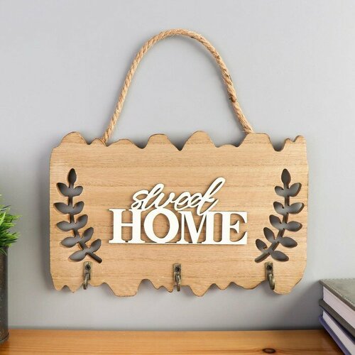 Крючки декоративные дерево Милый дом Веточки микс 14х225х3 см 829₽