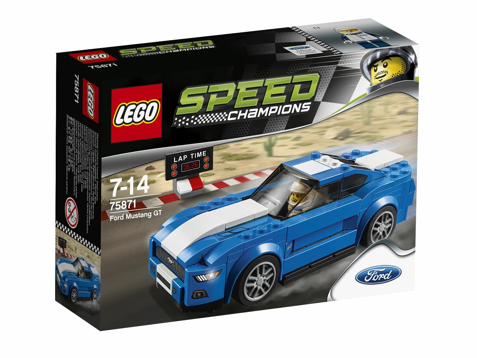 Конструктор LEGO Speed Champions 75871 Ford Mustang GT