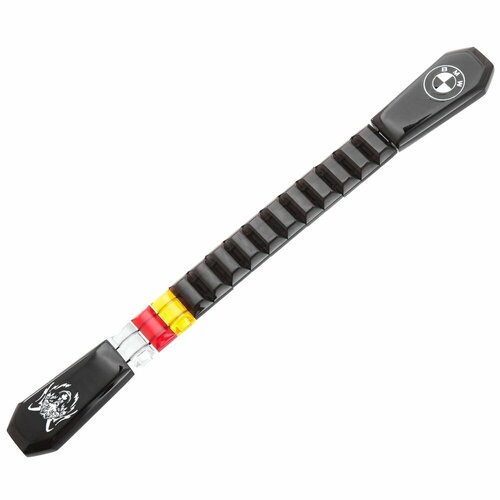 Четки, акрил, 1 шт., размер 21.5 см, черный