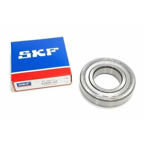 Подшипник 6208 ZZ SKF (40х80х18) BRG219UN Италия подшипник для стиральной машины 6208 zz 40x80x18 skf