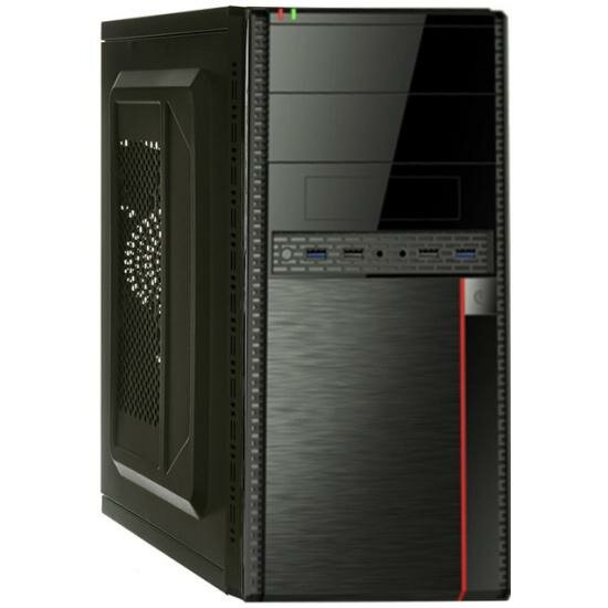 Корпус Exegate Minitower MA-371X без БП, черный (EX277439RUS)