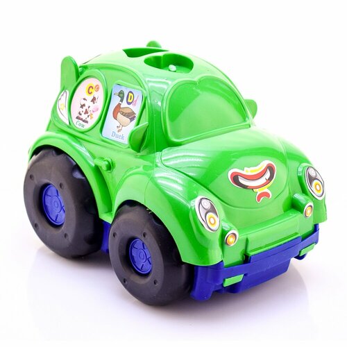 Машина TOY MIX Зеленая, пластмассовая, 22х15х15 см (BTG-104) машины toy mix танк 35 см btg 059