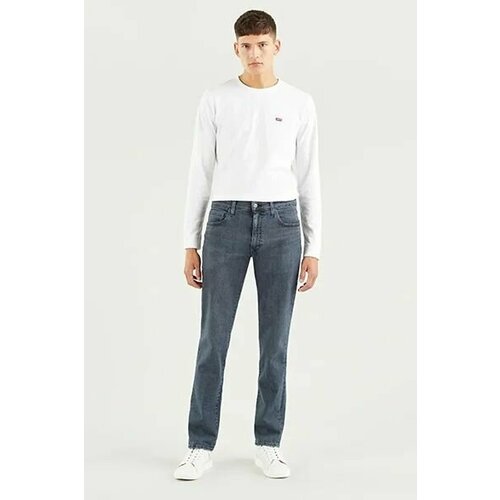 фото Джинсы зауженные levi's 511 original slim, размер w33/l32, gray