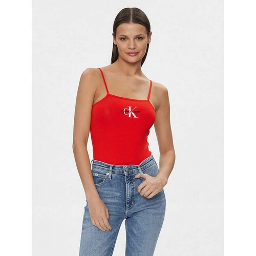 Боди Calvin Klein Jeans, размер XS [INT], красный