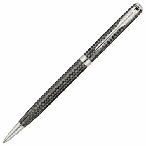 Шариковая ручка PARKER (Паркер) Sonnet Slim Chiselled Carbon (R0808550)