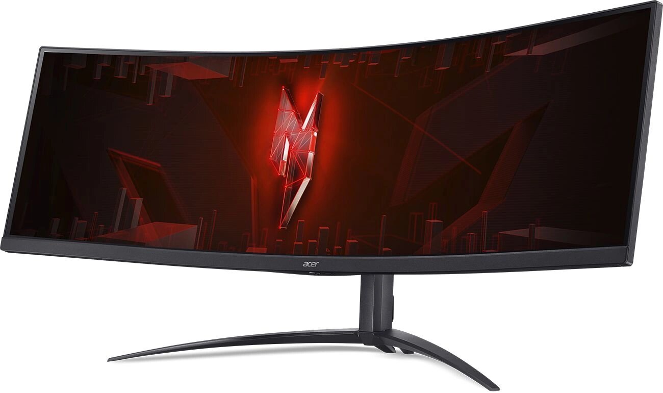 ACER Монитор Acer 44.5" Nitro XZ452CUVbemiiphuzx черный VA LED 4ms 32:9 HDMI M/M матовая HAS Piv 450cd 178гр/178гр 5120x1440 165Hz FreeSync Premium Pro DP DQ USB 11.4кг UM. MX2EE. V01