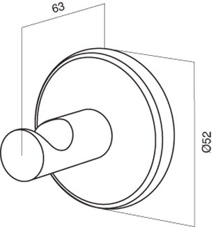 Крючок Am.Pm Sense - фото №3