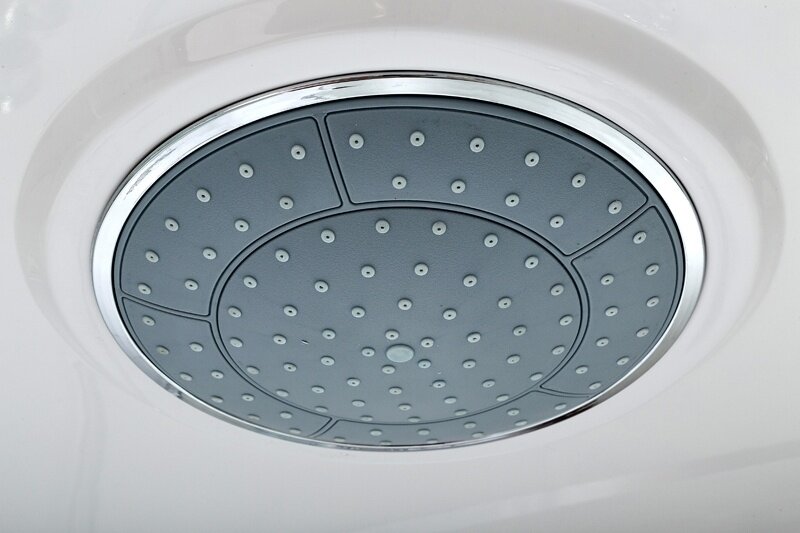 Душевая кабина Deto Em EM1512 L LED гм 120 x 80 см, с крышей, с Led подсветкой, с гидромассажем - фото №8