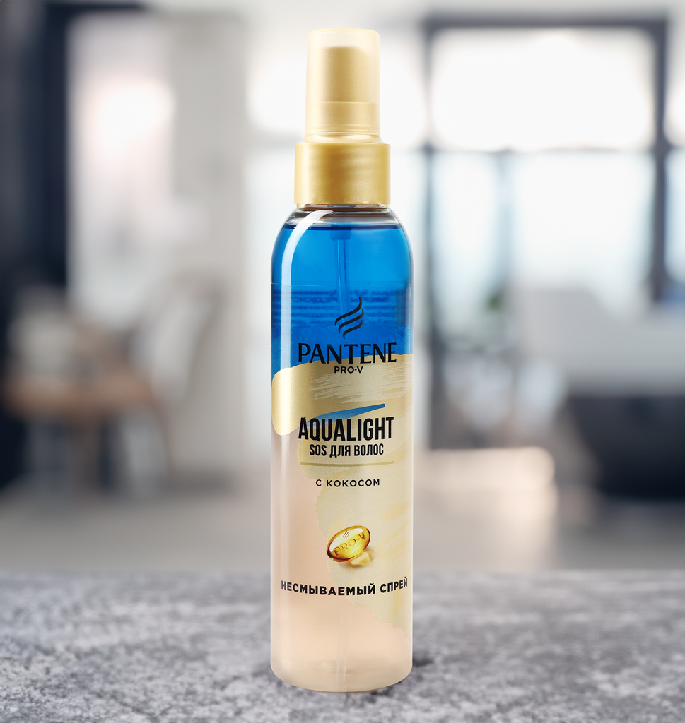 Легкий питательный спрей Pantene Pro-V Aqua Light, 150 мл - фото №16