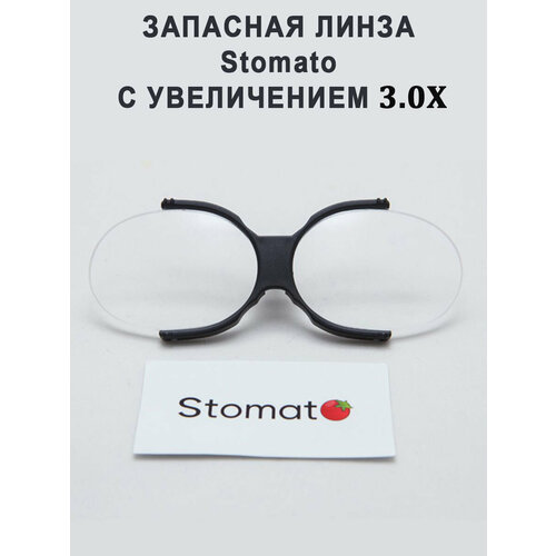 Запасные линзы к налобному осветителю Stomato на шлеме +3,0