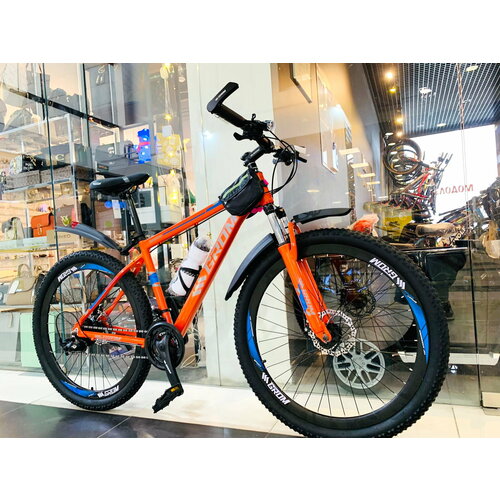 Горный велосипед GROM городской 275 дюймов взрослый мужской и женский для прогулки скоростной спортивный велик оранжевый 2699000₽