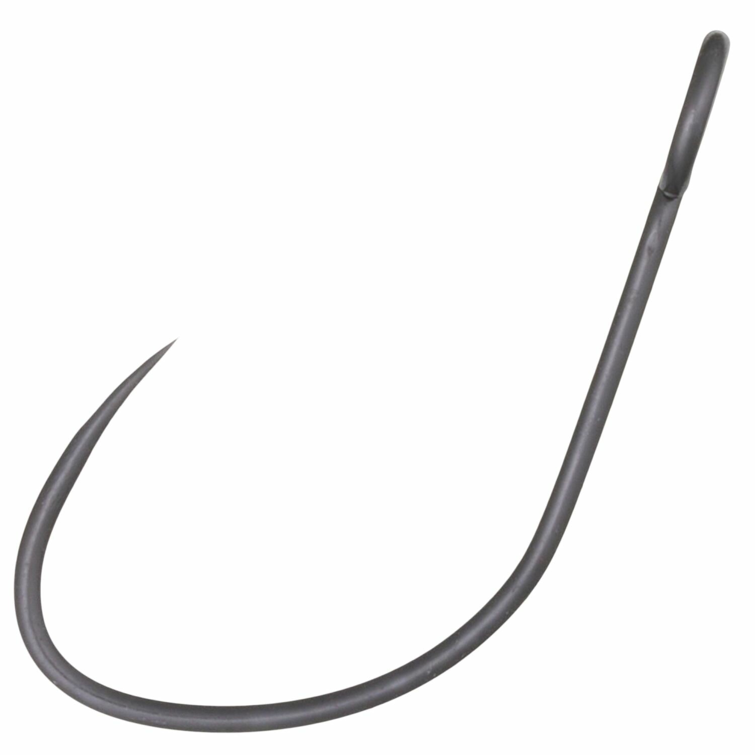 Крючок рыболовный одинарный Vanfook Expert Hook Heavy Wire SP-41BL stealth black #2 (8шт) для рыбалки на щуку, судака, окуня