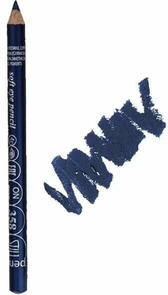 Still Мягкий карандаш для век On Top, оттенок 358 синий перламутровый, 1 шт
