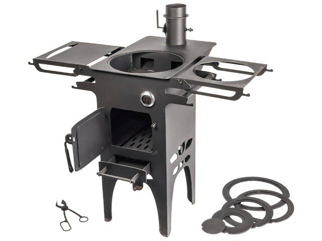 фото Печь варочно-отопительная Гурман (для казана 12-15л)