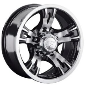 Литой колесный диск LS Wheels 883 7x15/5x139.7 D108.5 ET-10 BKF