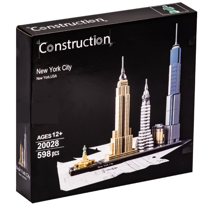 фото Конструктор Lion King 20018 Шанхай из 669 деталей, серии Architecture, Дома и Здания