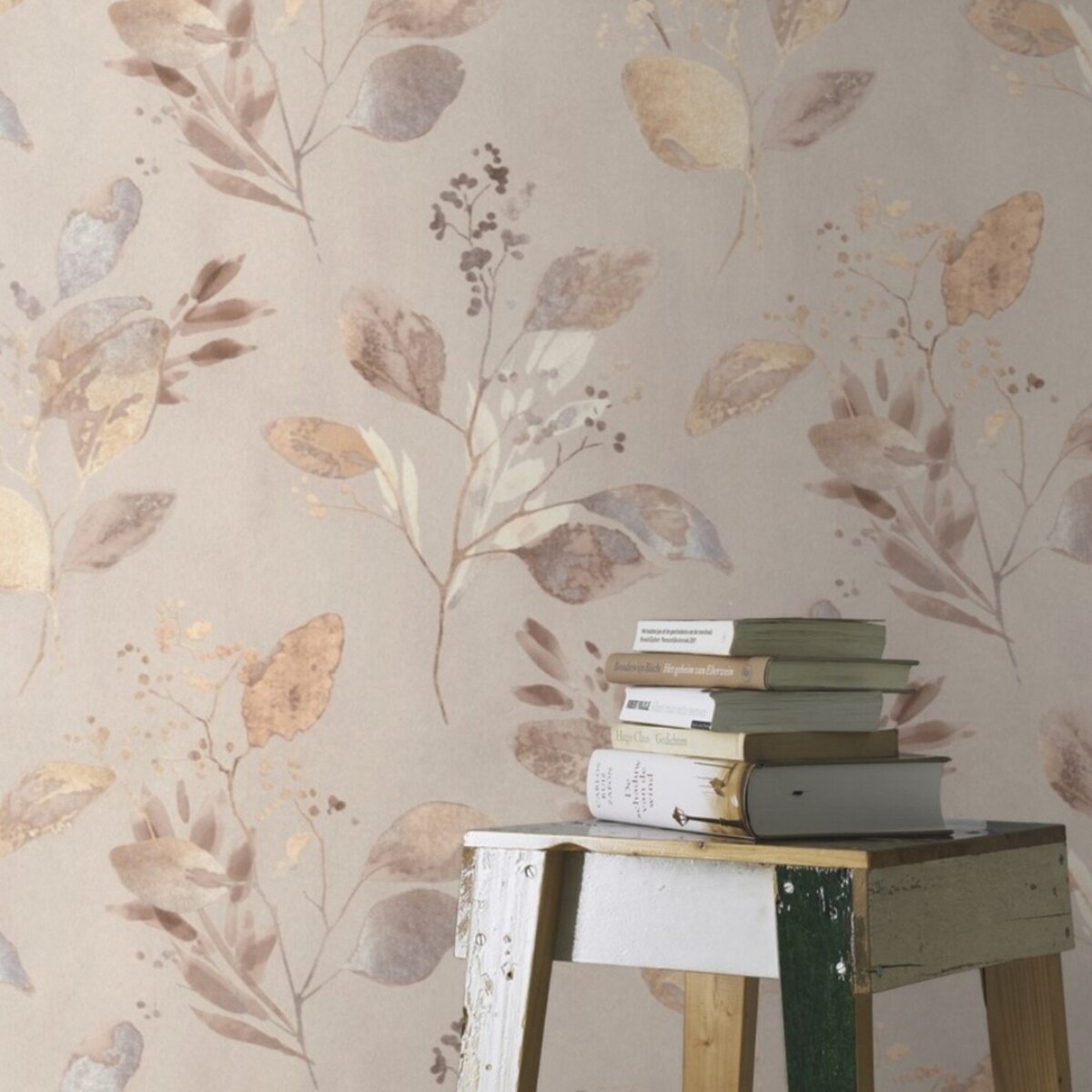 фото Обои Rasch Fresh Up 1.06 x 10.05 980226 на флизелиновой основе метровые, цвет бежевый, моющиеся