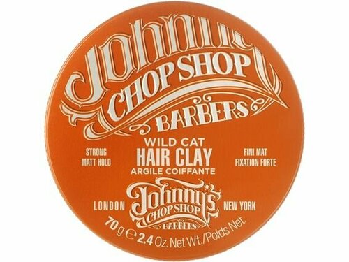 Матирующая глина для устойчивой фиксации JOHNNYS CHOP SHOP Wild Cat Hair Sculpting Clay