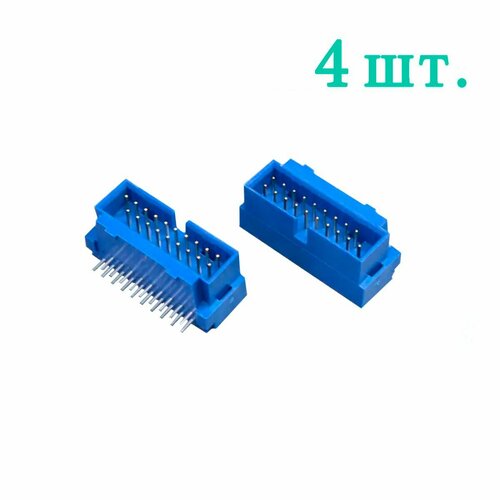 Разъем USB 3.0 для материнской платы с углом 90 градусов (папа) 4шт.