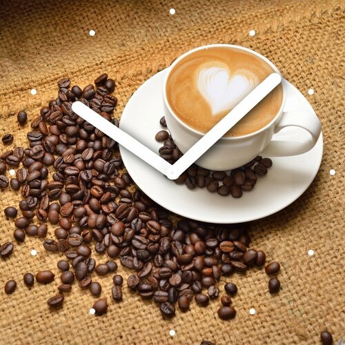 Часы настенные 'Чашка кофе' Innova Б0033291 (W09663)