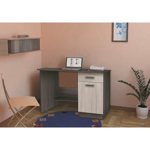 Стол письменный дуб венге/дуб белфорд