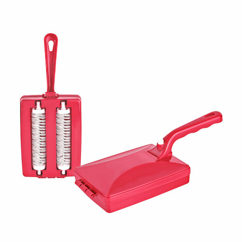 Механическая щетка для чистки ковра и пола 2 ролика 392₽
