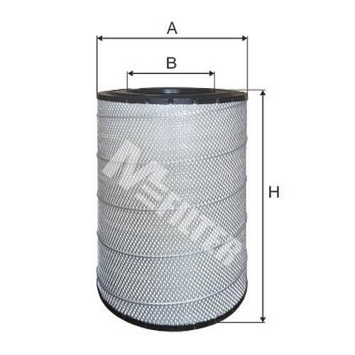 MFILTER A832 (11033998 / 110339983 / 15272252) фильтр воздушный h584 d313 d177 \volvo, terex, case ih, sperry new holland