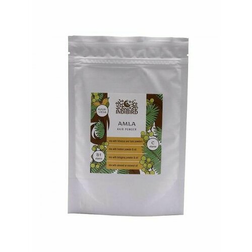 Порошок травяной Амла Indibird 100г/безопасное применение/