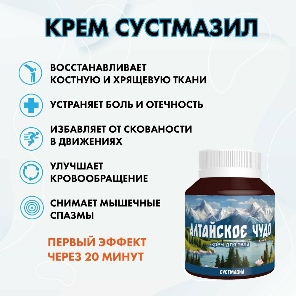 Изображение Чудо мазь. Крем для суставов. От боли, от разрушения суставов. Лучикс