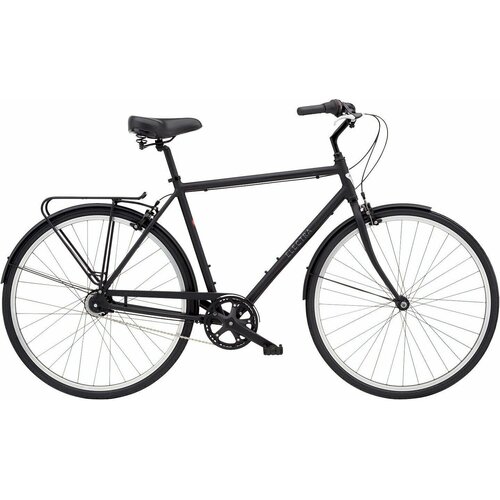 Велосипед Electra Loft 7i Step Over, колеса 28, рама 20, цвет черный