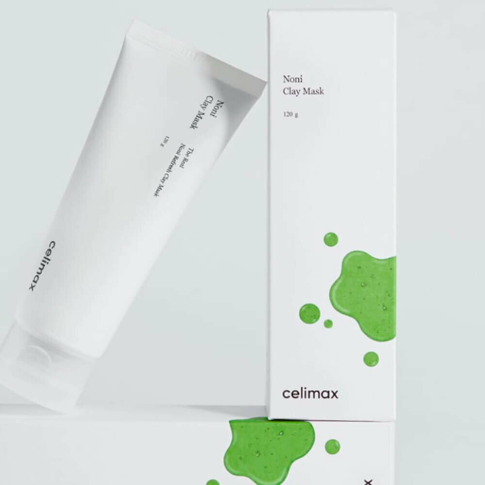 Очищающая глиняная маска на основе нони Celimax Noni Refresh Clay Mask
