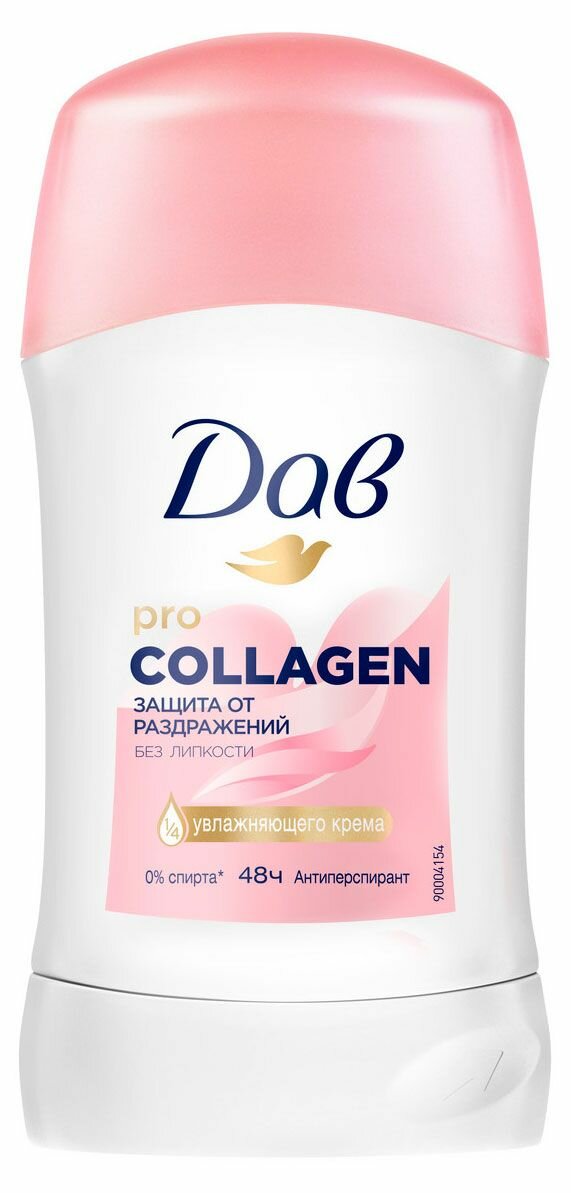 Dove део стик pro collagen 40мл