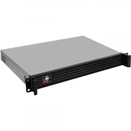 Exegate EX264950RUS Серверный корпус <RM 19", высота 1U, глубина 250, БП F250AS, USB> - фото №1