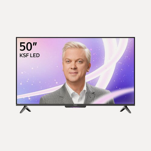 Изображение товара Телевизор Яндекс ТВ станция Бейсик с Алисой 50" YNDX-00075 , 4K UHD, LED, Wi-Fi, черный корпус