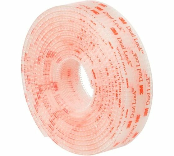 Многоразовая застёжка 3M Dual Lock SJ356B прозрачная 25 мм х 25 м 7100123340